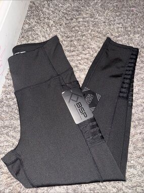 Black Womens' Performance Leggings - High-Waist Active Bottoms